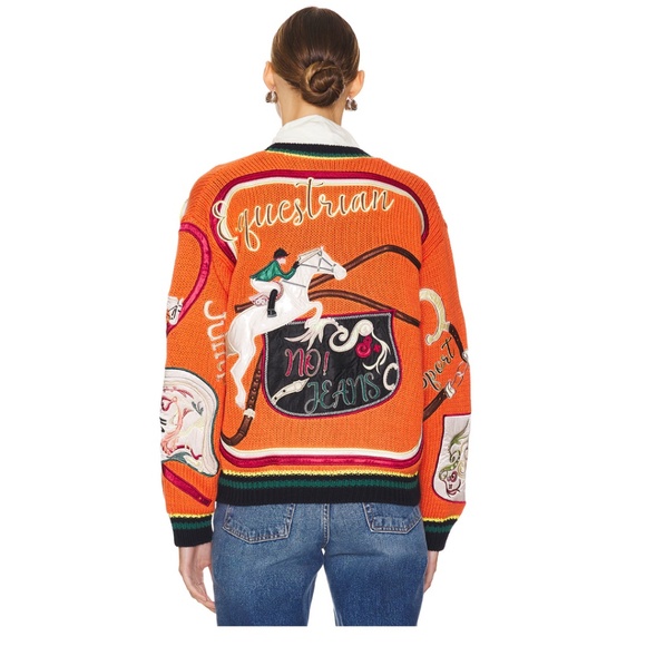 No! Jeans Equestrian Cardigan - Picture 4 of 7